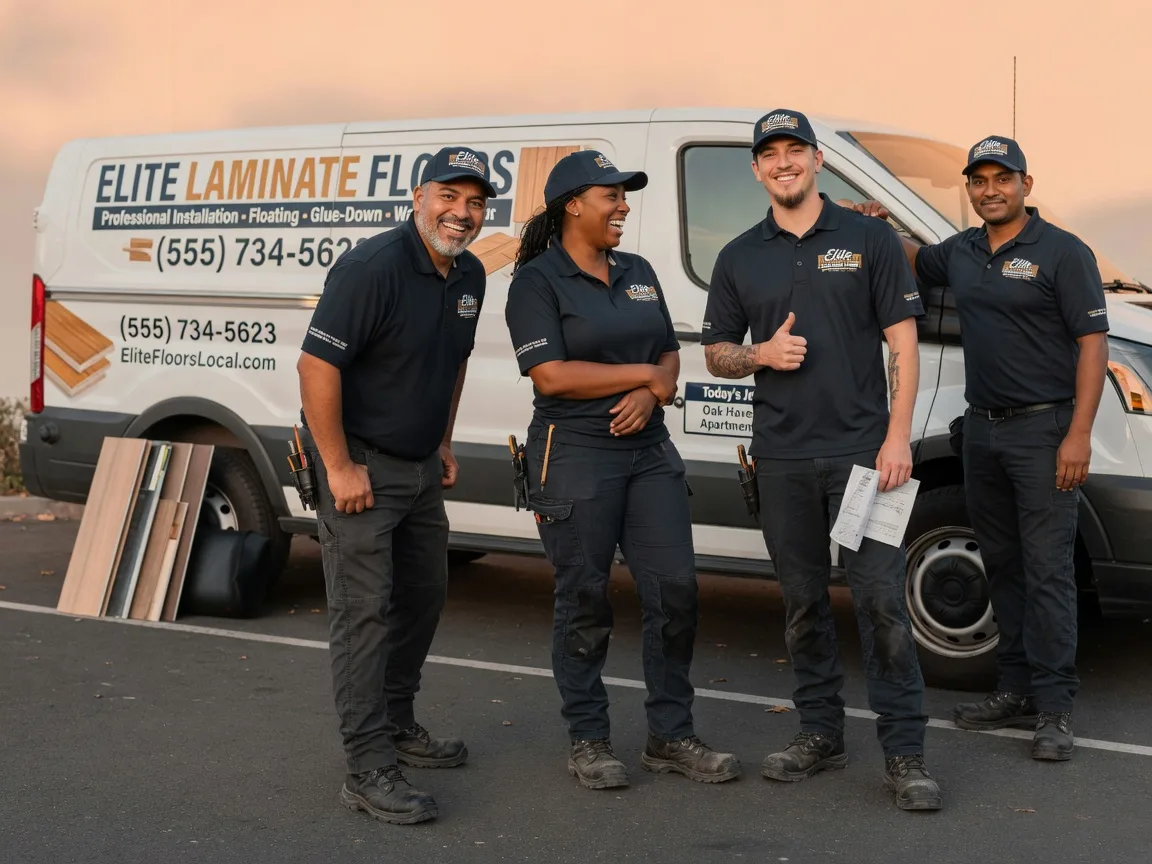Laminate flooring installation company in Quinlan, TX